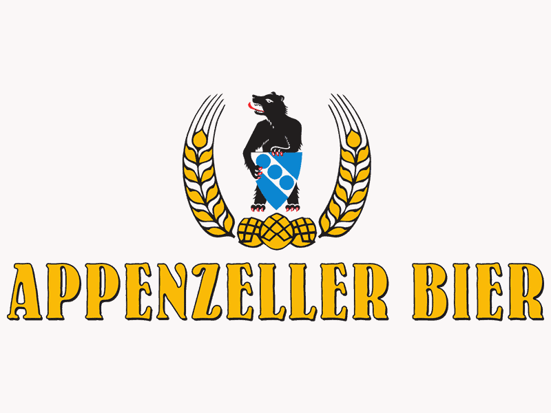 Logo Appenzeller Bier, Partner der Eisdisco im Schüwo Park Wohlen